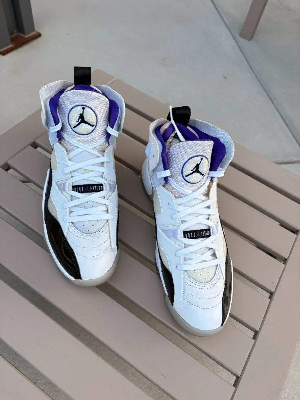 Jordan Jumpman Two Trey White and Purple